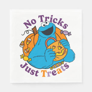 Cookie Monster Inga trick, bara Trets Pappersservett