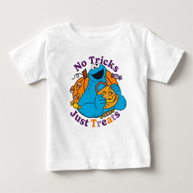 Cookie Monster | Inga trick, bara Trets T Shirt (Framsida)