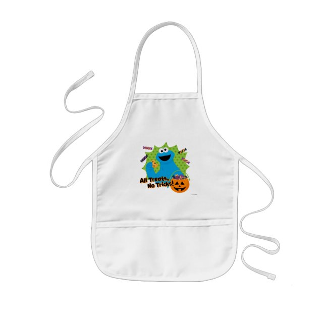 Cookie Monster | Inga trick! Barnförkläde (Framsidan)