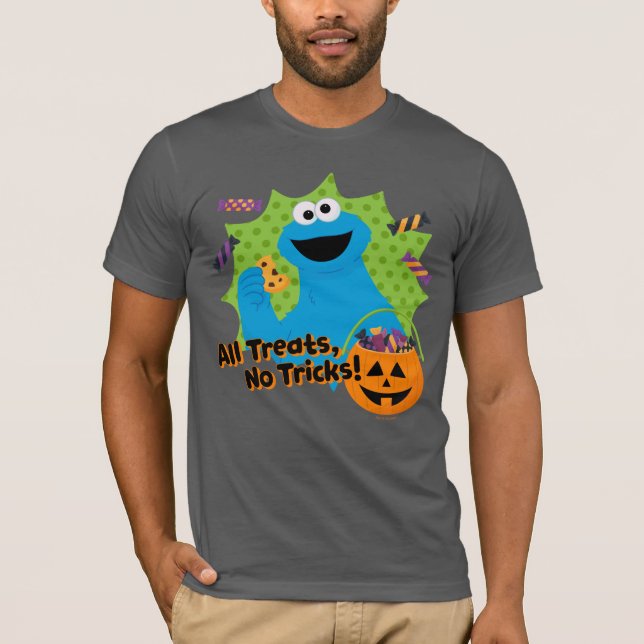 Cookie Monster | Inga trick! T Shirt (Framsida)