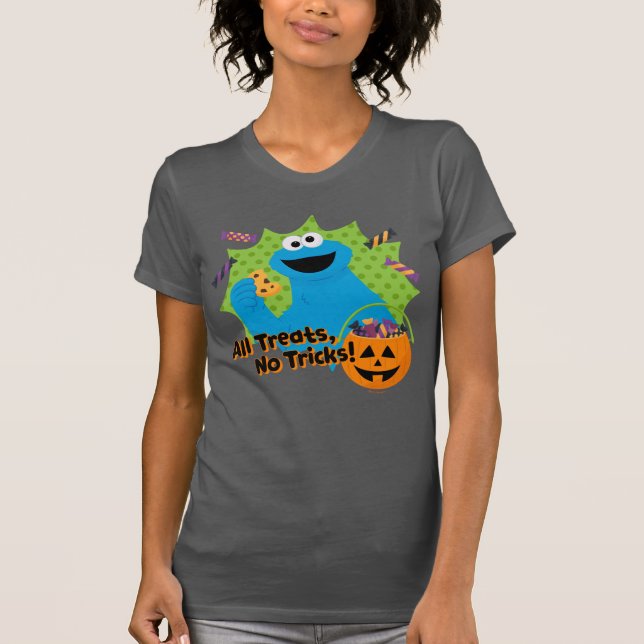 Cookie Monster | Inga trick! T Shirt (Framsida)