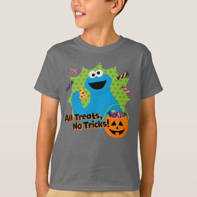 Cookie Monster | Inga trick! T Shirt (Framsida)