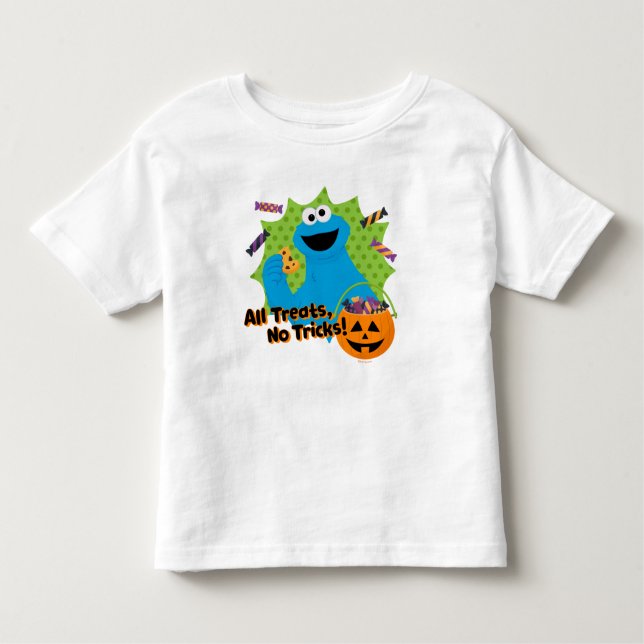 Cookie Monster | Inga trick! T Shirt (Framsida)