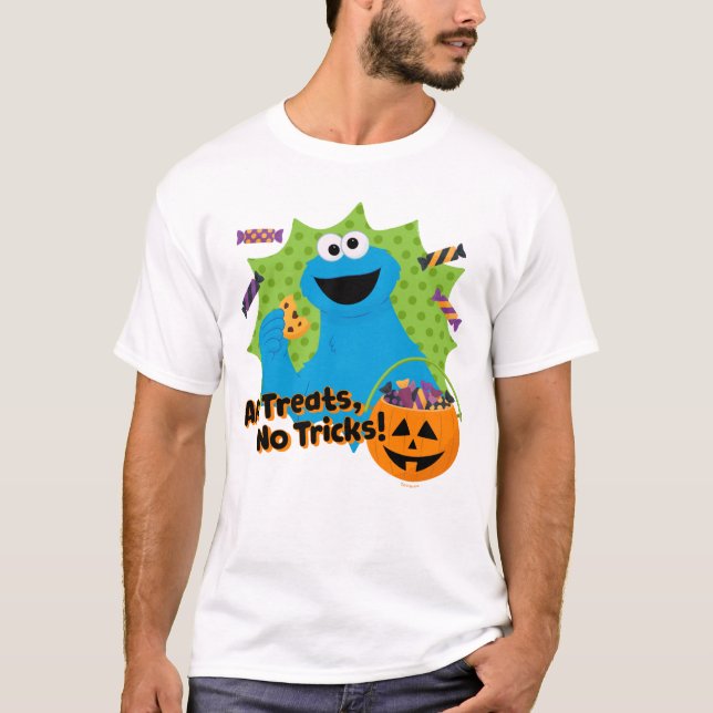 Cookie Monster | Inga trick! T Shirt (Framsida)