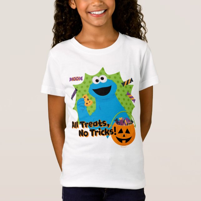 Cookie Monster | Inga trick! T Shirt (Framsida)