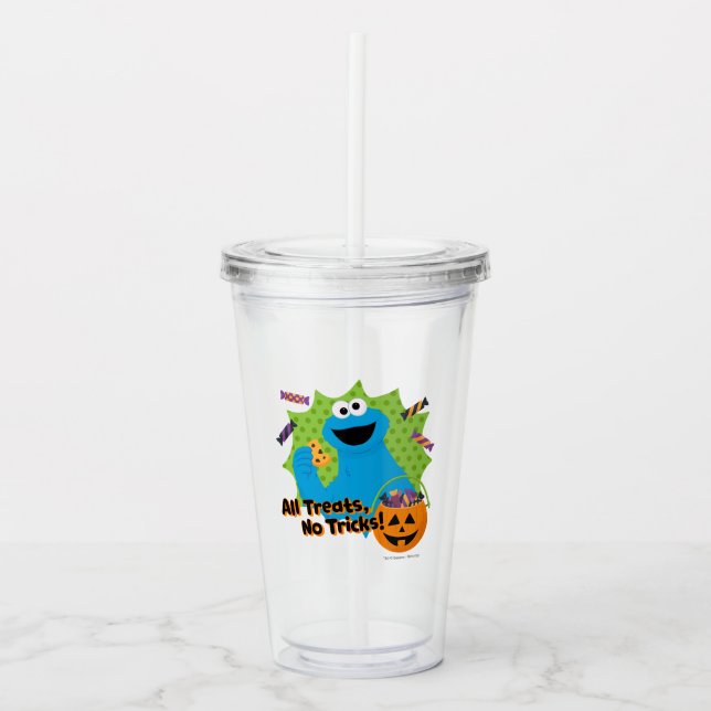 Cookie Monster | Inga trick! Take Away Mugg (Framsida)