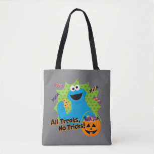 Cookie Monster Inga trick! Tygkasse