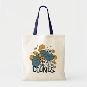 Cookie Monster Jag är bara här för kakor Tygkasse