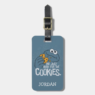 Cookie Monster   Jag är här för cookies Bagagebricka
