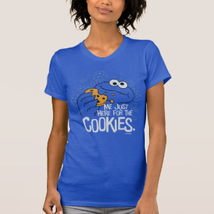 Cookie Monster Jag är här för cookies Tee Shirt