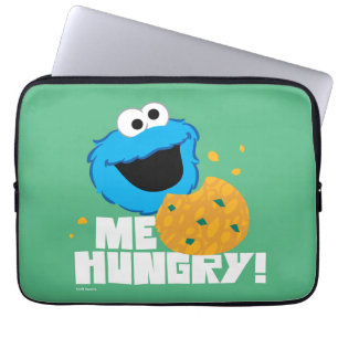 Cookie Monster   Jag är hungrig! Laptop Fodral