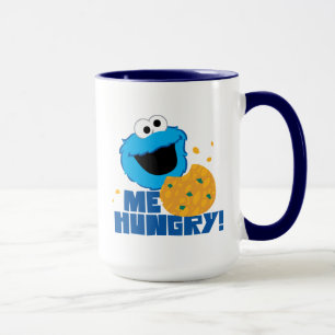 Cookie Monster Jag är hungrig! Mugg