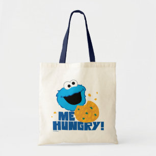 Cookie Monster Jag är Hungrig! Tygkasse