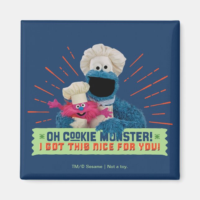 Cookie Monster! Jag Har det här för dig Magnet (Framsidan)