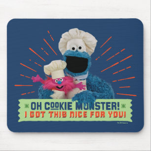 Cookie Monster! Jag Har det här för dig Musmatta
