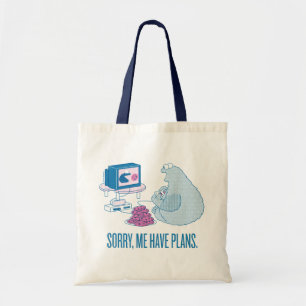 Cookie Monster Jag har tyvärr planer Tygkasse