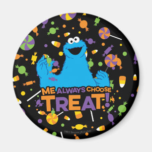 Cookie Monster - Jag väljer alltid godsis Magnet