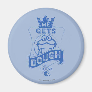 Cookie Monster jagar deg Magnet