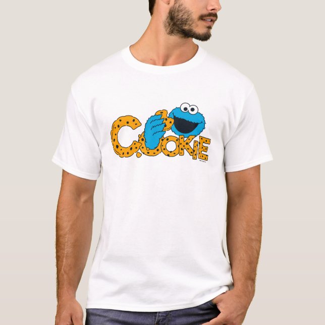 Cookie Monster | Kaka! Tee Shirt (Framsida)
