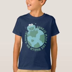 Cookie Monster   Kakor får världen att snurra runt T Shirt