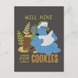 Cookie Monster Kommer att söka efter kakor Vykort
