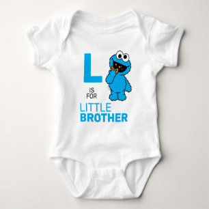 Cookie Monster L är för lillebror T Shirt