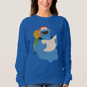 Cookie Monster läser en karta T Shirt