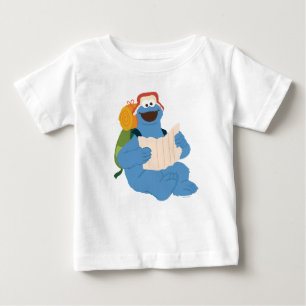 Cookie Monster läser en karta T Shirt