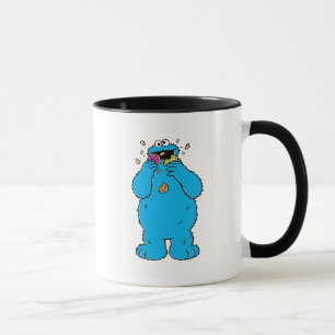 Cookie Monster Munkmonster Donut Förstöraren Mugg