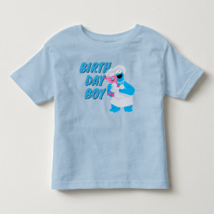 Cookie Monster och Gonger Birthday Boy T Shirt