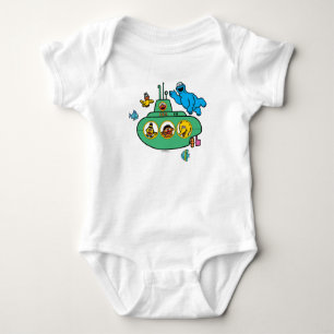 Cookie Monster och Sesamgänget i ubåt T Shirt