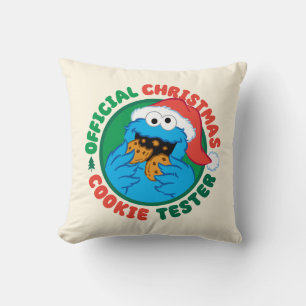 Cookie Monster   Officiell jul Cookie Tester Kudde