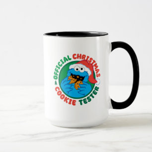 Cookie Monster   Officiell jul Cookie Tester Mugg