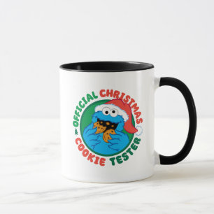 Cookie Monster   Officiell jul Cookie Tester Mugg