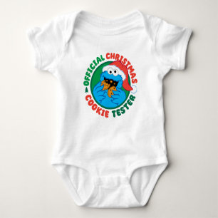 Cookie Monster   Officiell jul Cookie Tester T Shirt