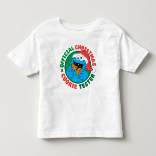 Cookie Monster   Officiell jul Cookie Tester T Shirt