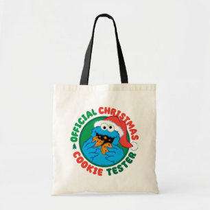 Cookie Monster   Officiell jul Cookie Tester Tygkasse