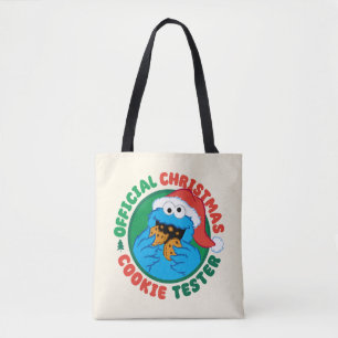 Cookie Monster   Officiell jul Cookie Tester Tygkasse