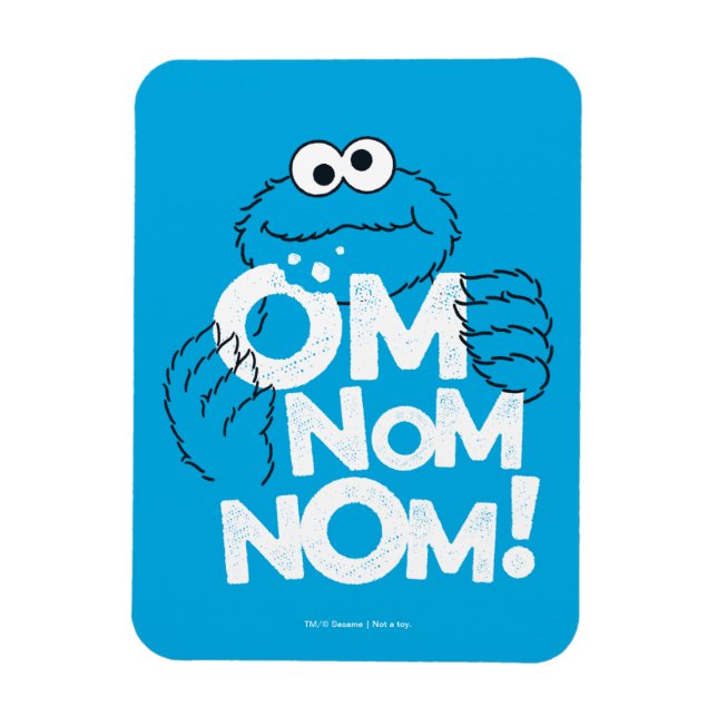 Cookie Monster | Om Nom Nom! Magnet (Vertikal)