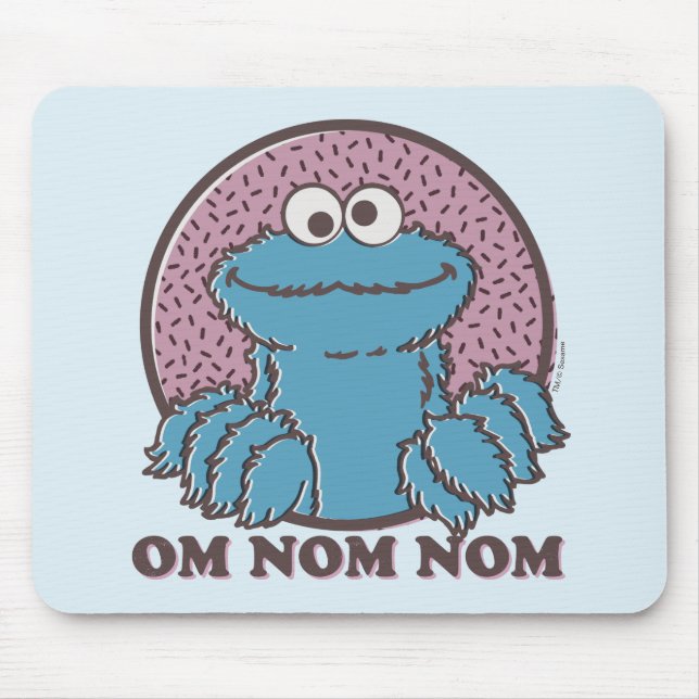 Cookie Monster | Om Nom Nom Musmatta (Framsidan)