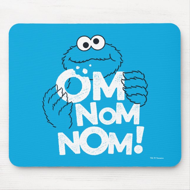 Cookie Monster | Om Nom Nom! Musmatta (Framsidan)