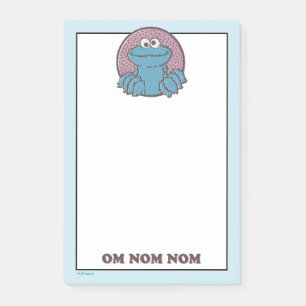 Cookie Monster   Om Nom Nom Post-it Block