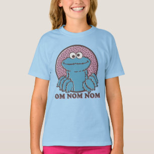 Cookie Monster   Om Nom Nom T Shirt