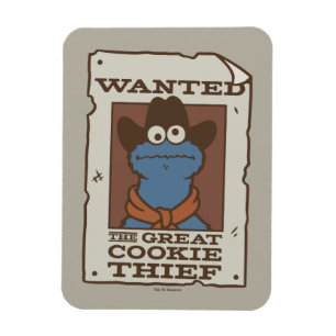 Cookie Monster Önskad Poster Magnet