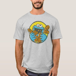 Cookie Monster Retro T Shirt