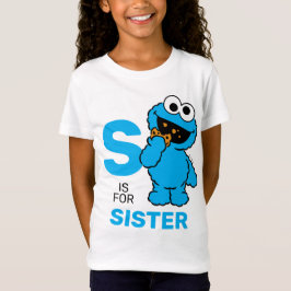Cookie Monster | S är för syster T Shirt