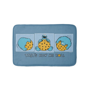 Cookie Monster   Så här rullar jag Badrumsmatta