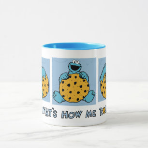 Cookie Monster Så rullar jag Mugg