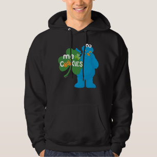 Cookie Monster   Shamrock Kärlek Hoodie