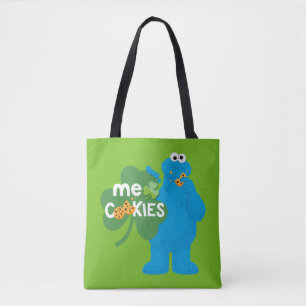Cookie Monster Shamrock Kärlek Tygkasse